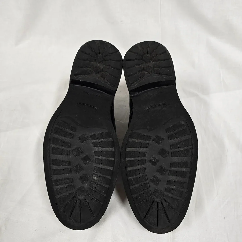 Marc Joseph New York Mens Black Leather Chukka Boots Handcrafted in Brazil‎